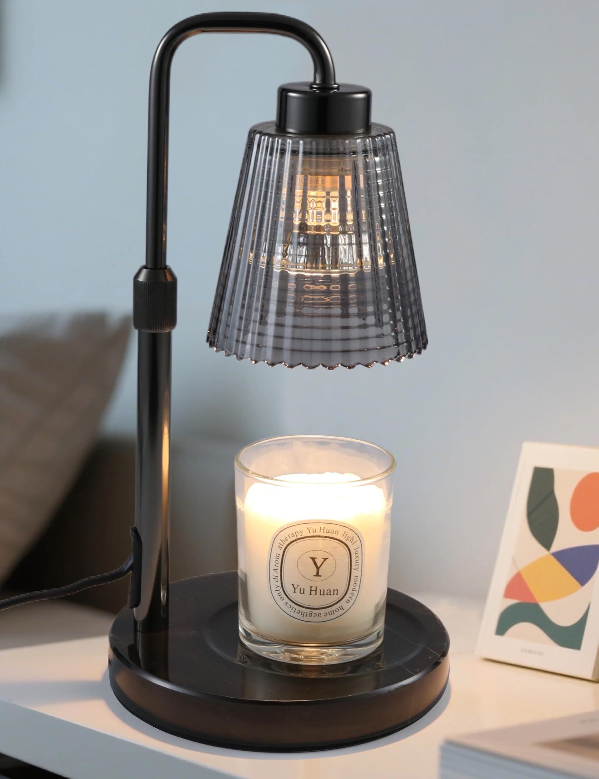GODONLIF Candle Warmer Lamp with Cycle Timer, Birthday Gifts for Women Mom Her, House Warming Gifts New Home Room Decor, Wax Melt Warmer for Jar Candles with 2 Bulbs