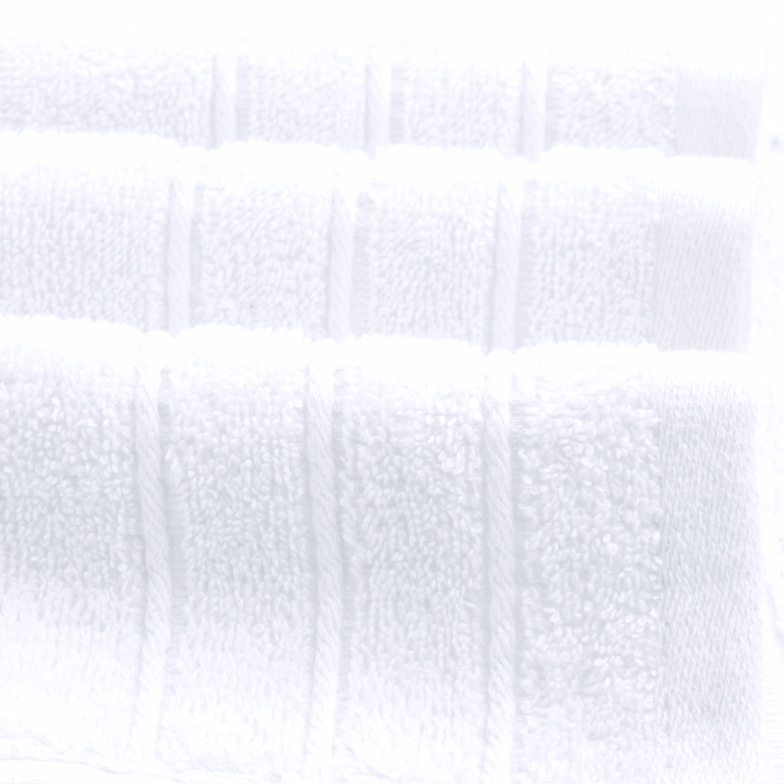 Tens Towels Pack of 8 Towels Set, 2 Extra Large Bath, 2 Hand, 4 Washcloths, 100% Cotton, Lighter Weight, Quicker to Dry, Super Absorbent, Perfect for Bathroom, Dark Grey