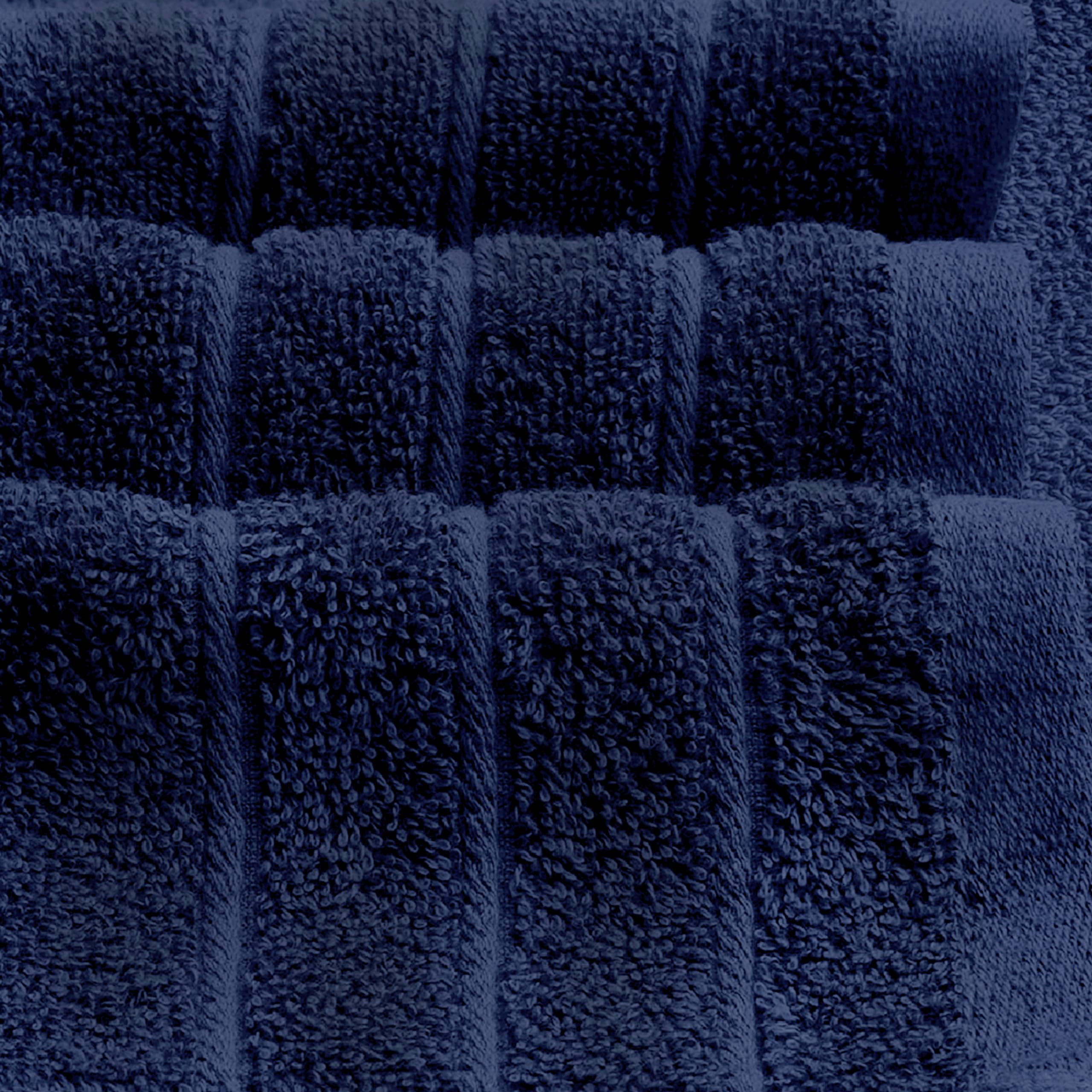 Tens Towels Pack of 8 Towels Set, 2 Extra Large Bath, 2 Hand, 4 Washcloths, 100% Cotton, Lighter Weight, Quicker to Dry, Super Absorbent, Perfect for Bathroom, Dark Grey