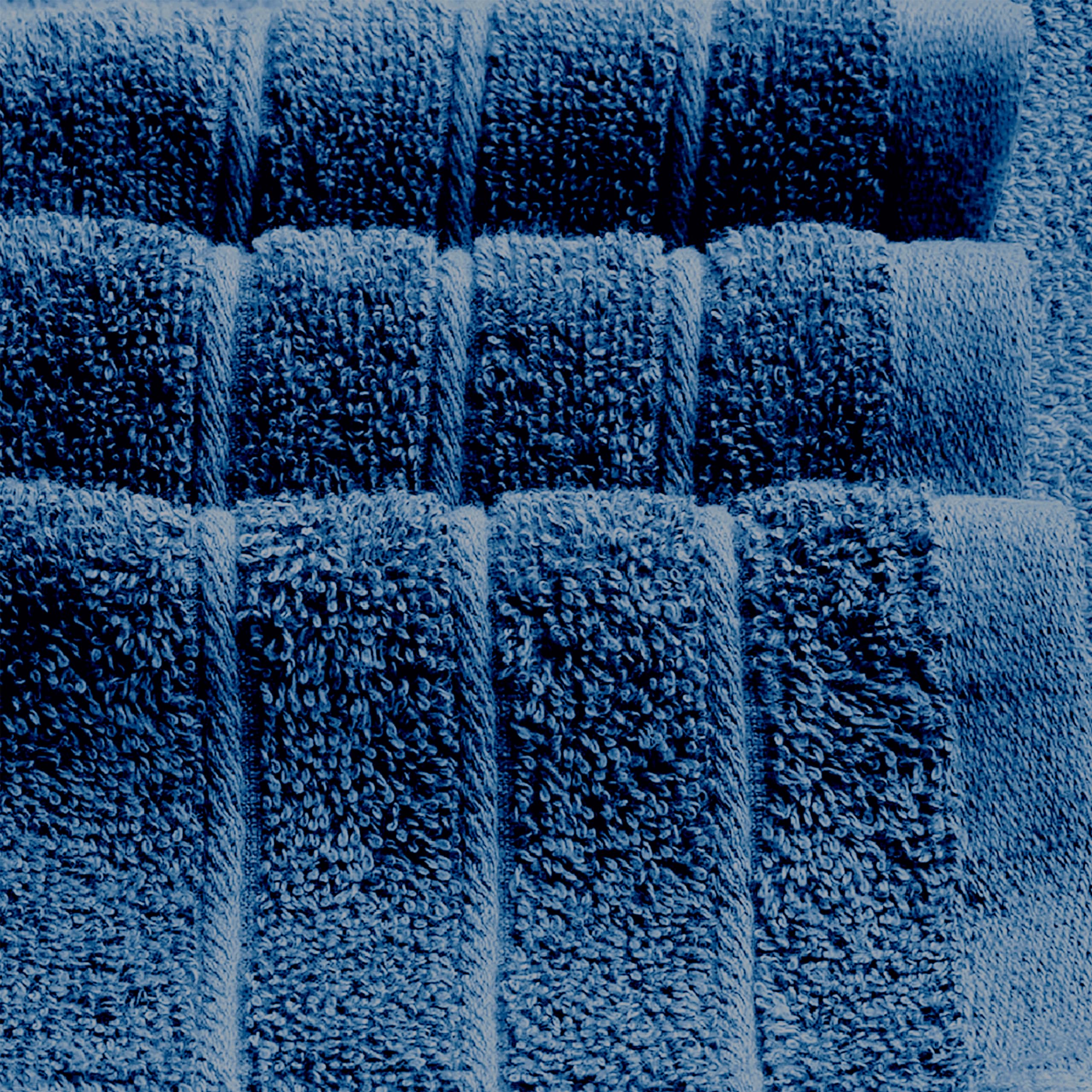 Tens Towels Pack of 8 Towels Set, 2 Extra Large Bath, 2 Hand, 4 Washcloths, 100% Cotton, Lighter Weight, Quicker to Dry, Super Absorbent, Perfect for Bathroom, Dark Grey